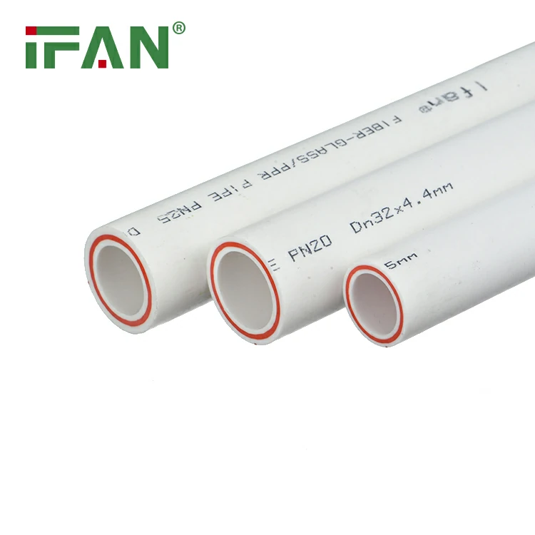 Ifan White Glass Fiber PPR أنبوب PPR